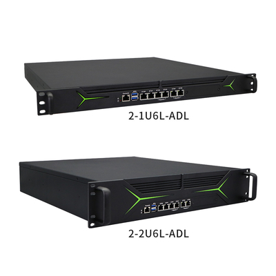 6.11kg ラックマウント ネットワーク ファイアウォール Vpn トランスプット アルミ合金