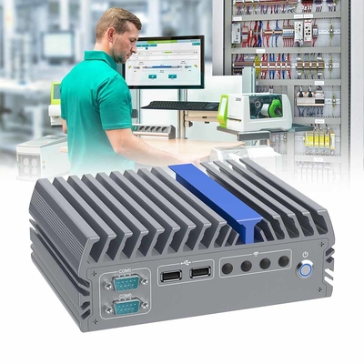 コンパクトPC 産業用扇風機のない組み込みPC 4 USB 3.0 2 USB 20
