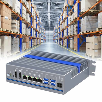 DC 12V-24V 扇風機のない産業用ミニPC I7CPUと大電圧サポート
