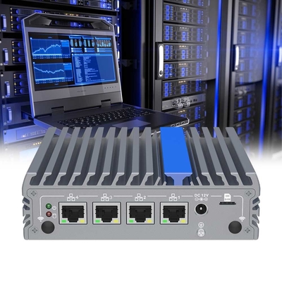 4 イーサネットポート ミニコンピュータ N100 扇風機なし ミニPC Pfsense