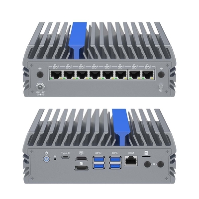 8 LAN ミニ PC ネットワーク サーバー ミニ ファイアウォール PC トリプル ディスプレイ