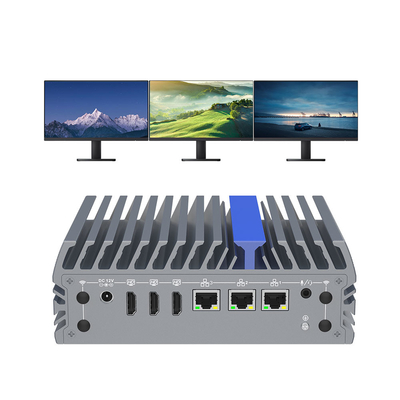12th Gen i3 1215U インダストリアルPC 4K HDM コンパクト&信頼性の高い自動化ソリューション