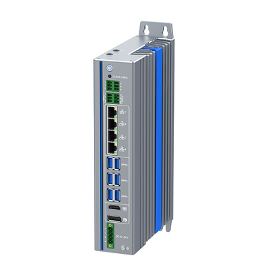 DC 12V-24V ミニファンレス PC インテル 12位 13位 14位 Gen Core I3 I5 I7 デスクトッププロセッサ ミニボックス PC for IOT
