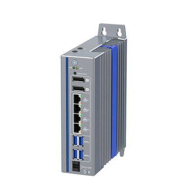 12代目 I5 ミニPC 4ポート イーサネット サポート WiFi CAN GPIO COM Din Rail パソコン