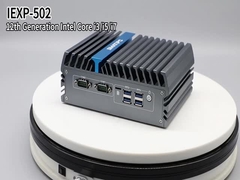 IEXP-502 詳細動画 小型デスクトップ 扇風機なし インテルコア I7 1255u I5 1235u ミニPCキオスク